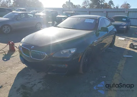 2013 BMW 650I Gran Coupe z USA, uszkodzony, nr VIN WBA6B2C59DD128370